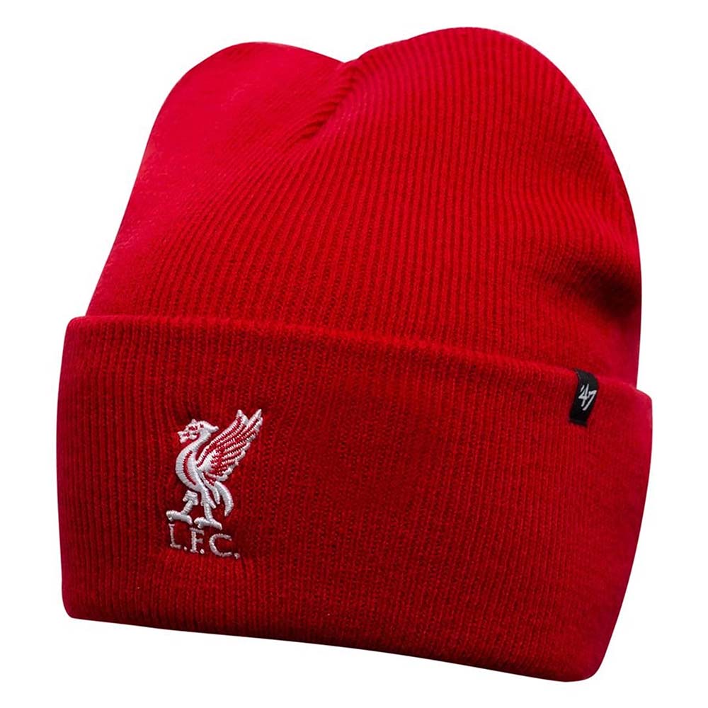 Official Product 47 Liverpool FC Baserunner Cuff Knit Lue Rød