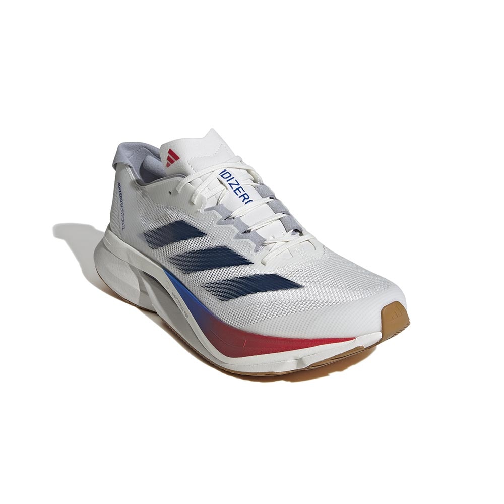 Adidas Adizero Boston 12 Joggesko Herre Hvit/Blå/Rød