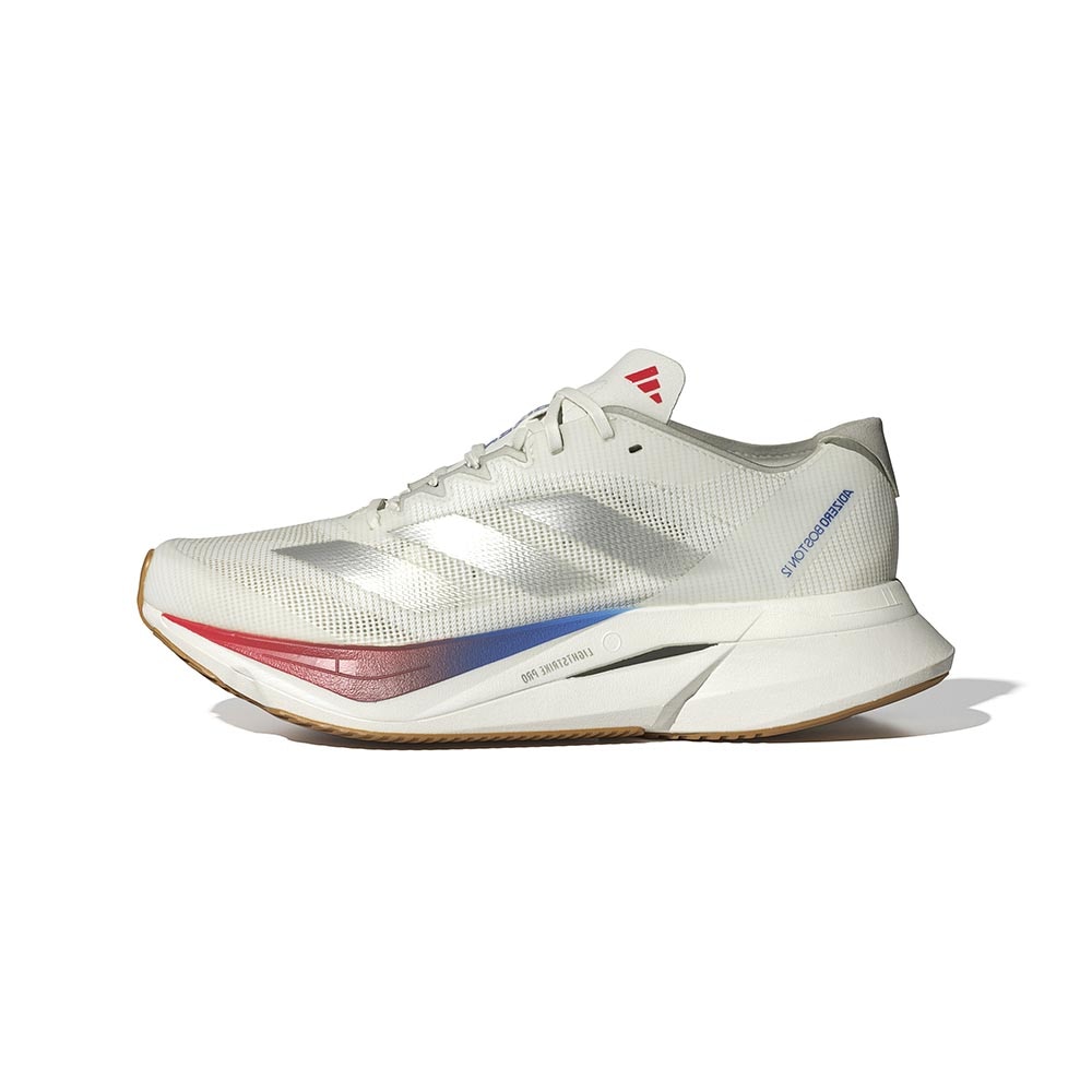 Adidas Adizero Boston 12 Joggesko Dame Hvit/Blå/Rød