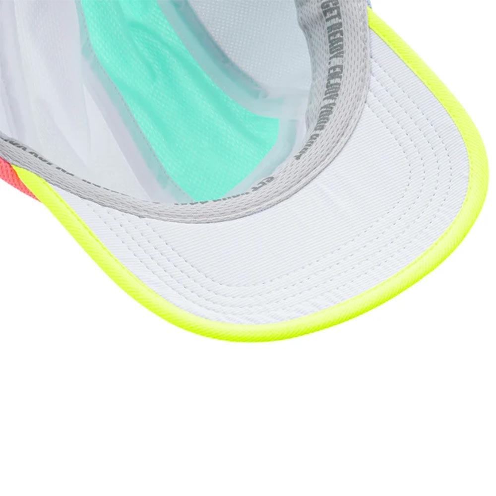 Incylence Running Cap Hvit/Mint/Rød