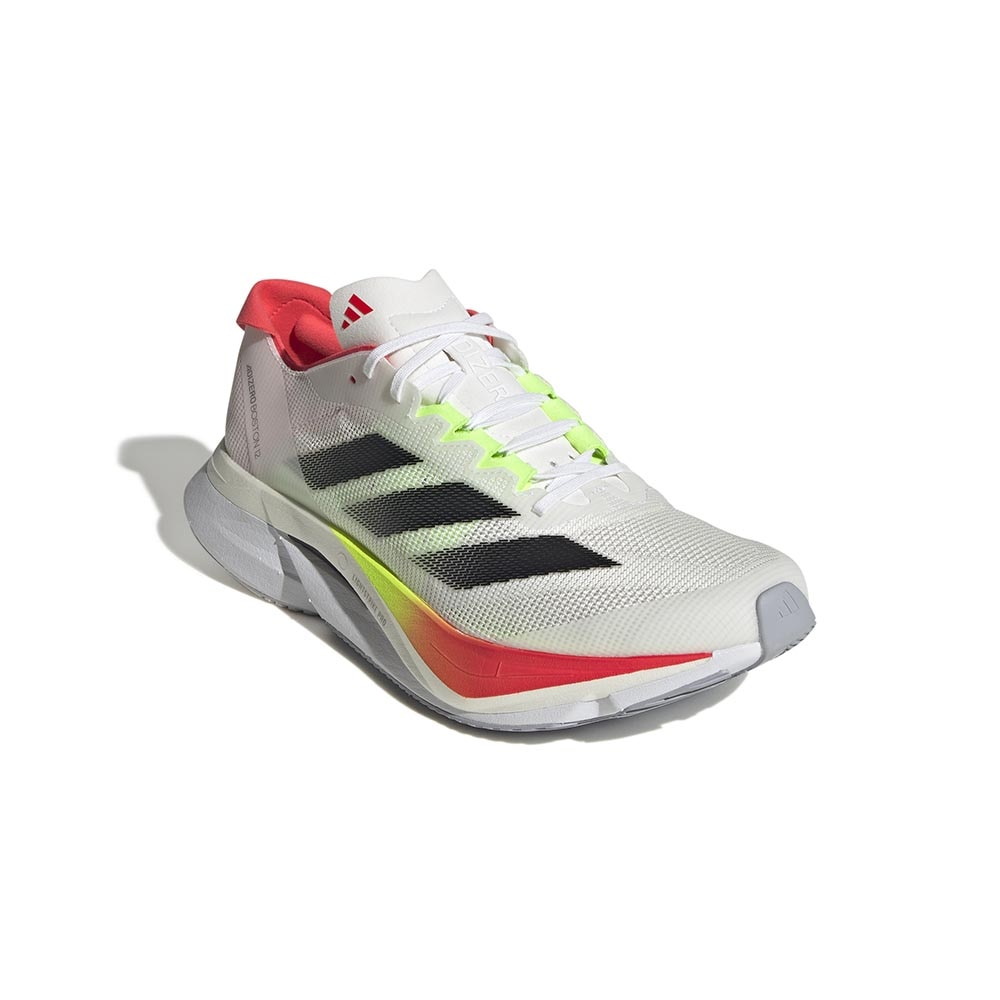 Adidas Adizero Boston 12 Joggesko Dame Hvit/Rød/Sort