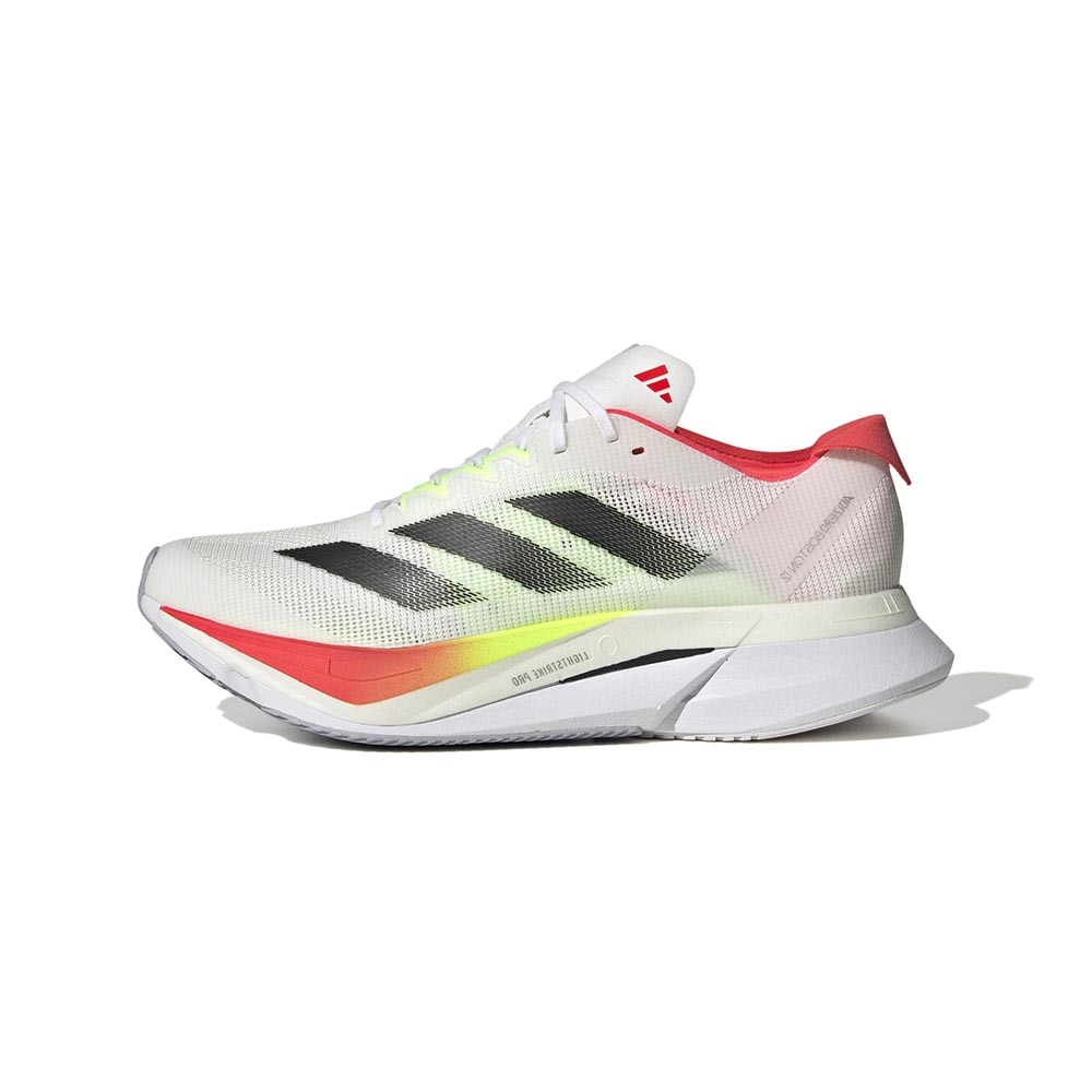 Adidas Adizero Boston 12 Joggesko Dame Hvit/Rød/Sort