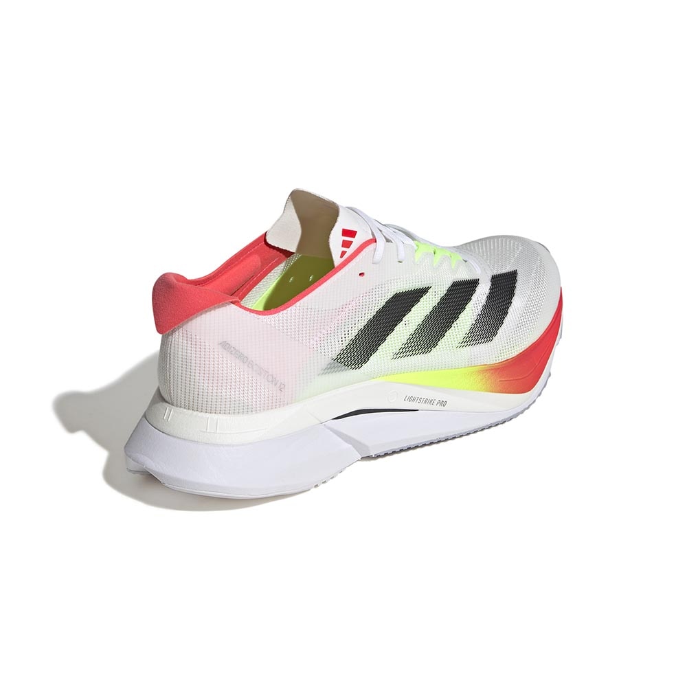 Adidas Adizero Boston 12 Joggesko Herre Hvit/Rød/Sort