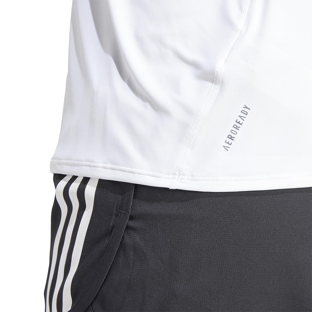 Adidas Adizero Essentials Tank Dame Hvit