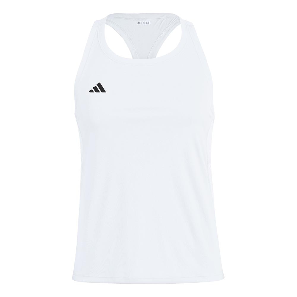 Adidas Adizero Essentials Tank Dame Hvit