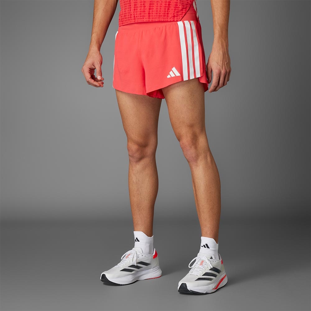 Adidas Adizero Running Gel-Pocket Shorts Herre Rød