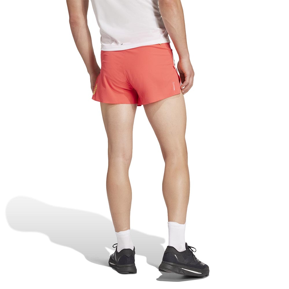 Adidas Adizero Running Gel-Pocket Shorts Herre Rød