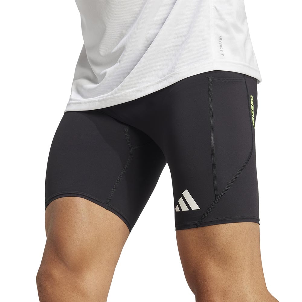 Adidas Adizero Running Short Pocket Tights Herre Sort