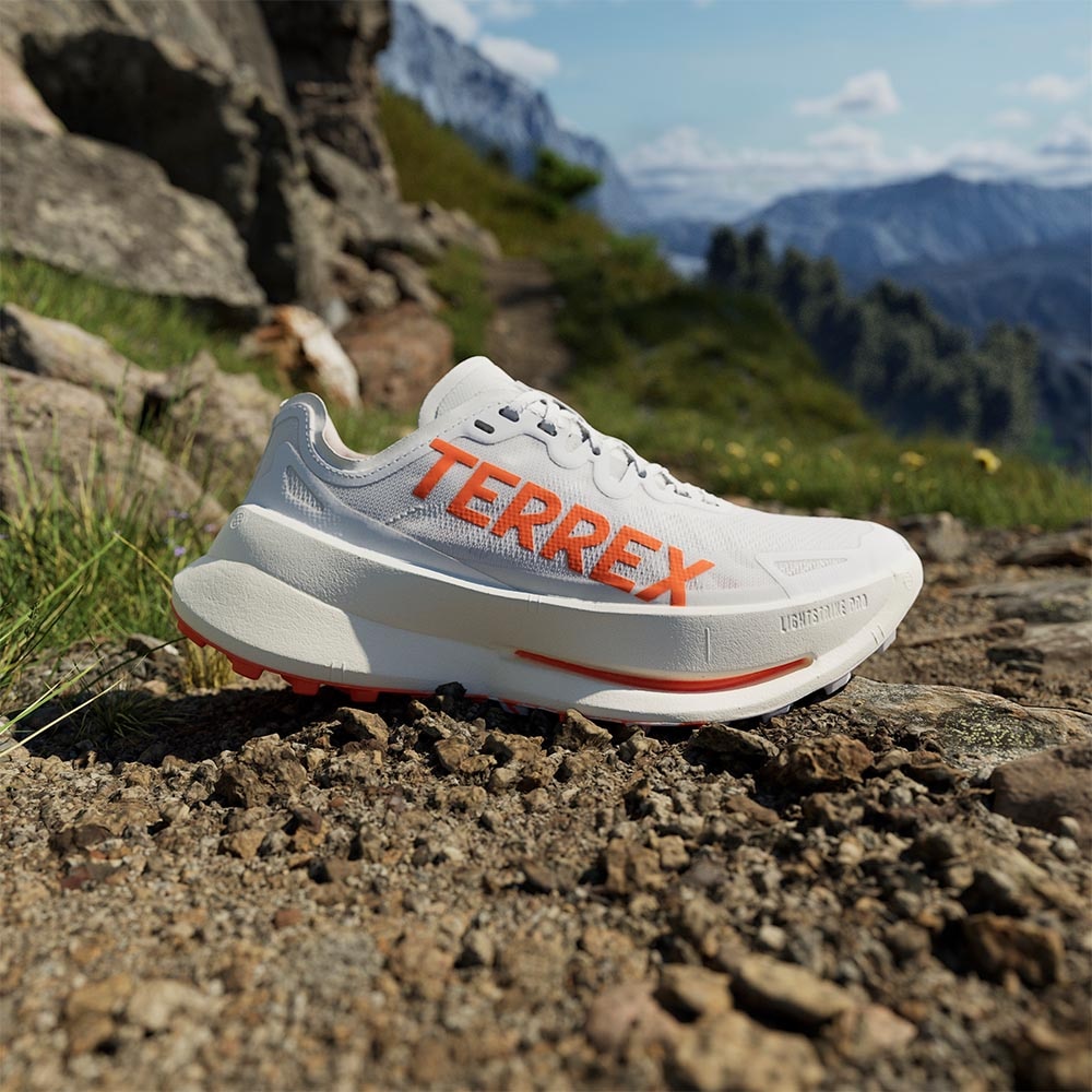 Adidas Terrex Agravic Speed Ultra Joggesko Dame Hvit/Oransje