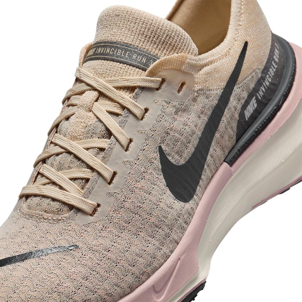 Nike ZoomX Invincible Run 3 Premium Joggesko Dame Rosa/Beige