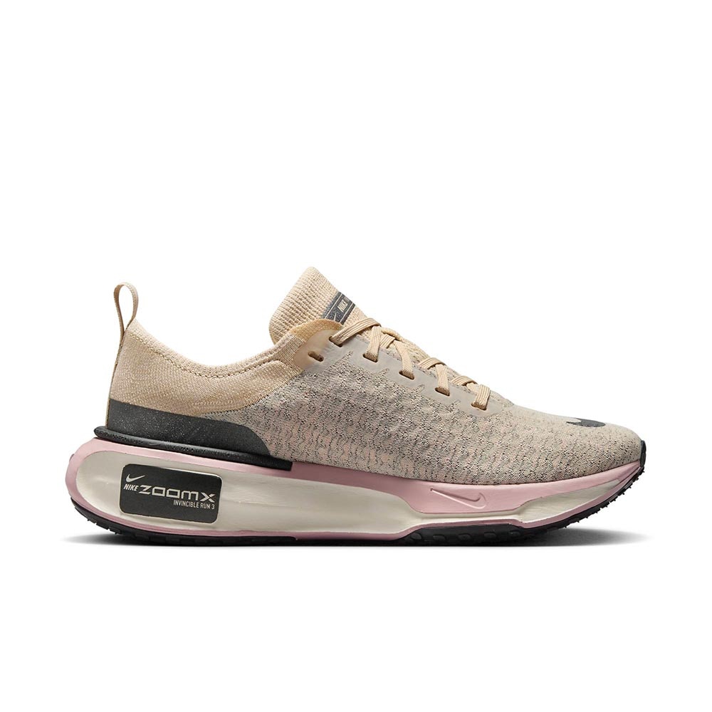 Nike ZoomX Invincible Run 3 Premium Joggesko Dame Rosa/Beige