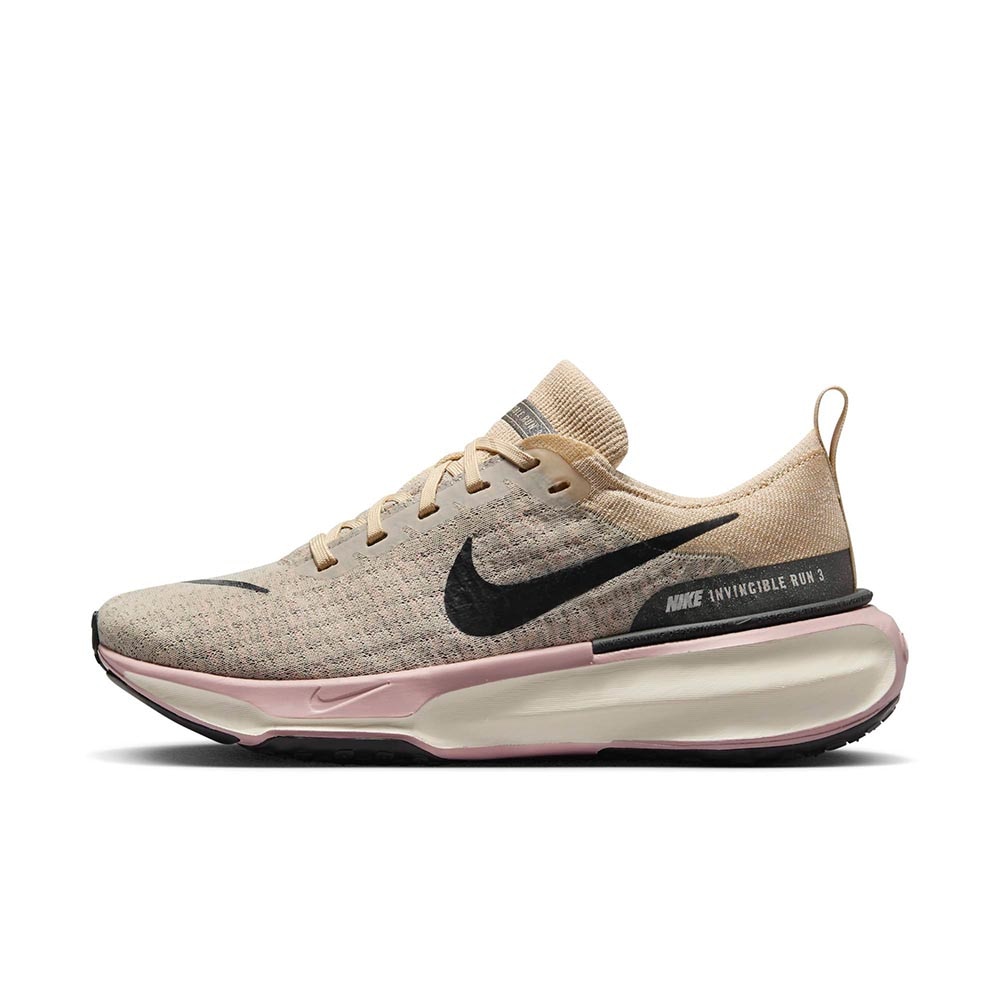 Nike ZoomX Invincible Run 3 Premium Joggesko Dame Rosa/Beige