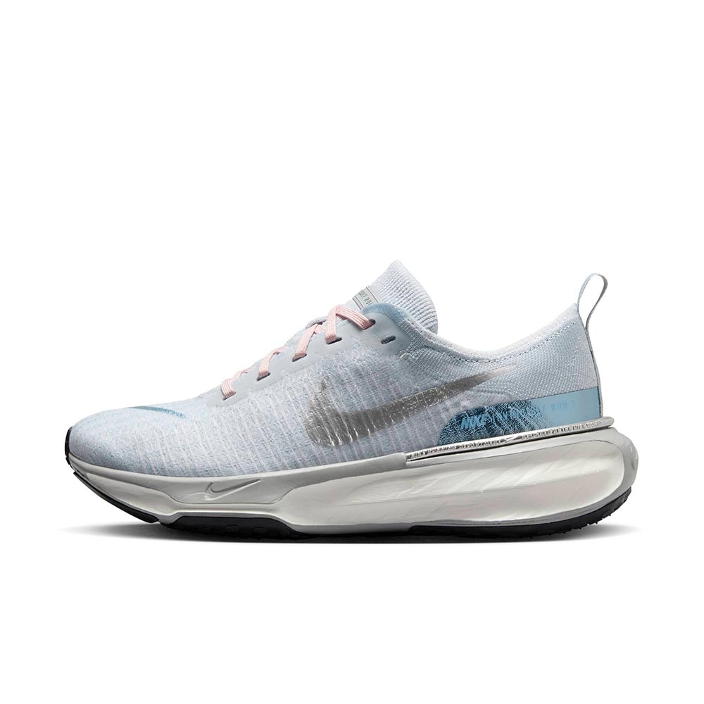 Nike ZoomX Invincible Run Flyknit 3 Joggesko Dame Lys Blå/Rosa