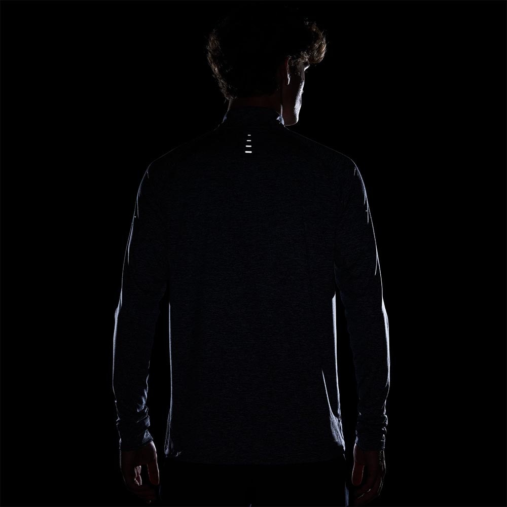 Nike Dri-Fit Stride Half-Zip Langermet Trøye Herre Blå/Grå