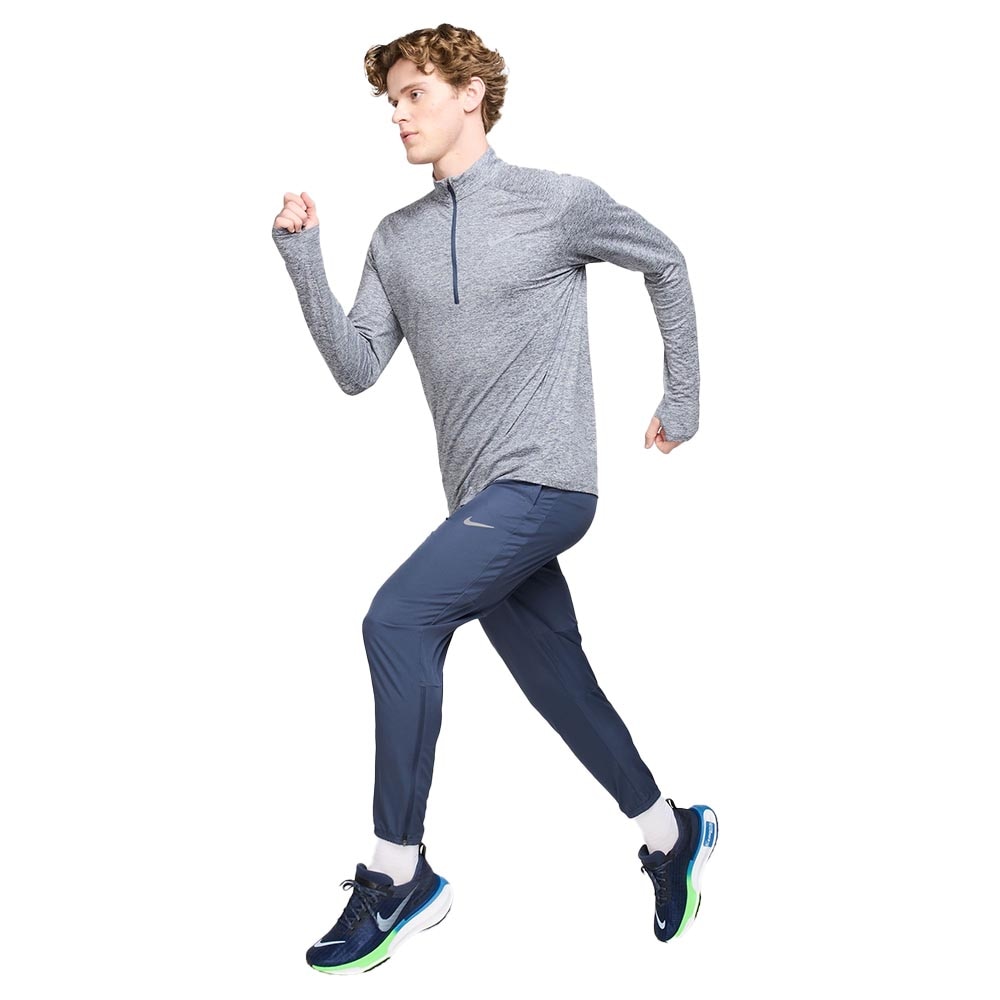 Nike Dri-Fit Stride Half-Zip Langermet Trøye Herre Blå/Grå