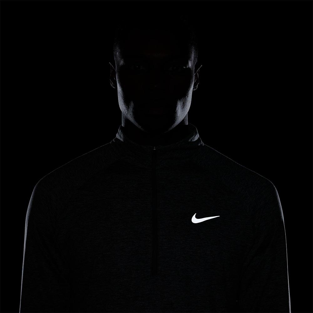 Nike Dri-Fit Stride Half-Zip Langermet Trøye Herre Grå