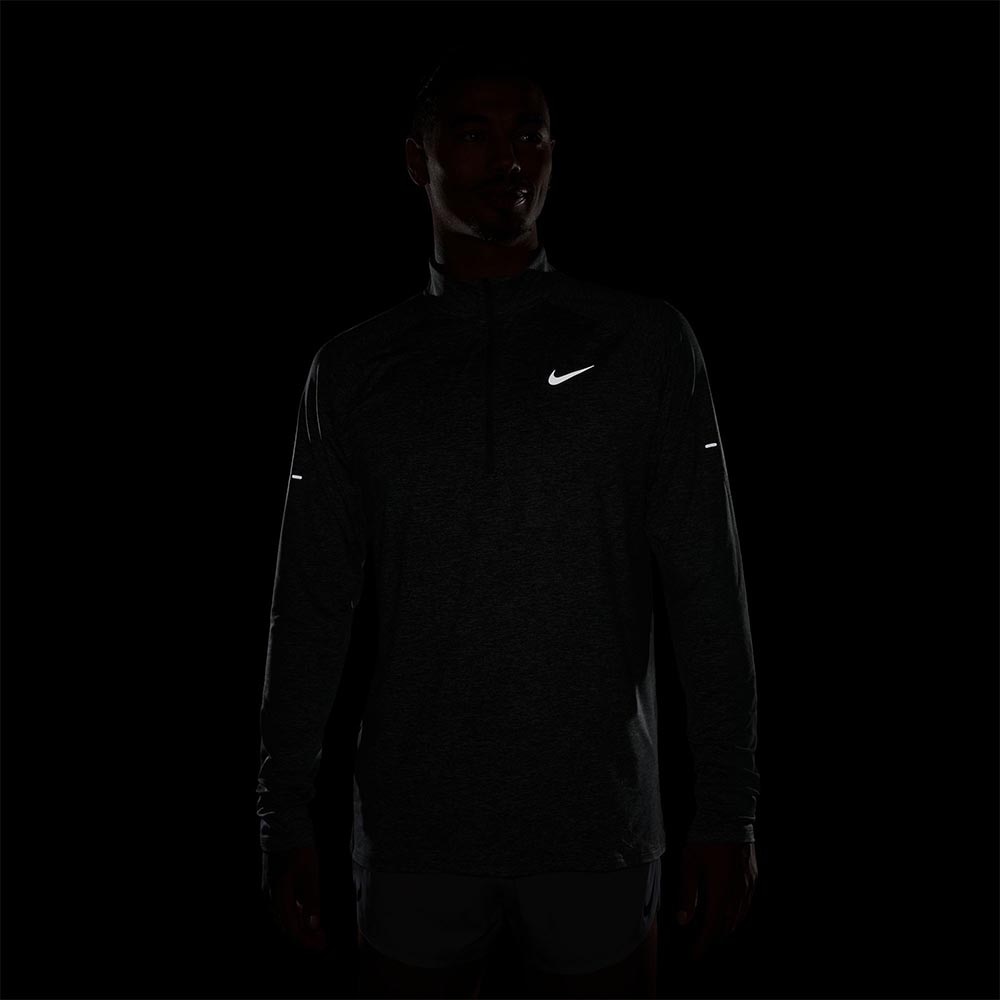 Nike Dri-Fit Stride Half-Zip Langermet Trøye Herre Grå