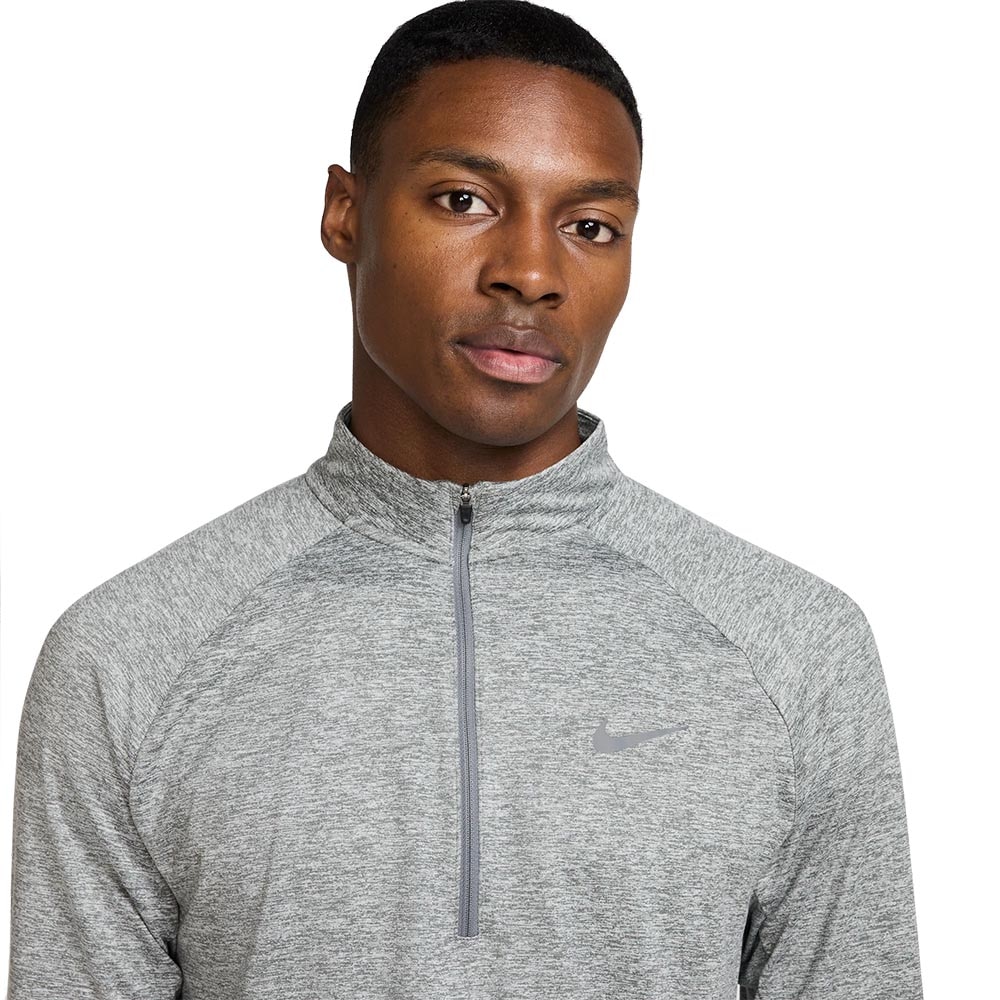 Nike Dri-Fit Stride Half-Zip Langermet Trøye Herre Grå