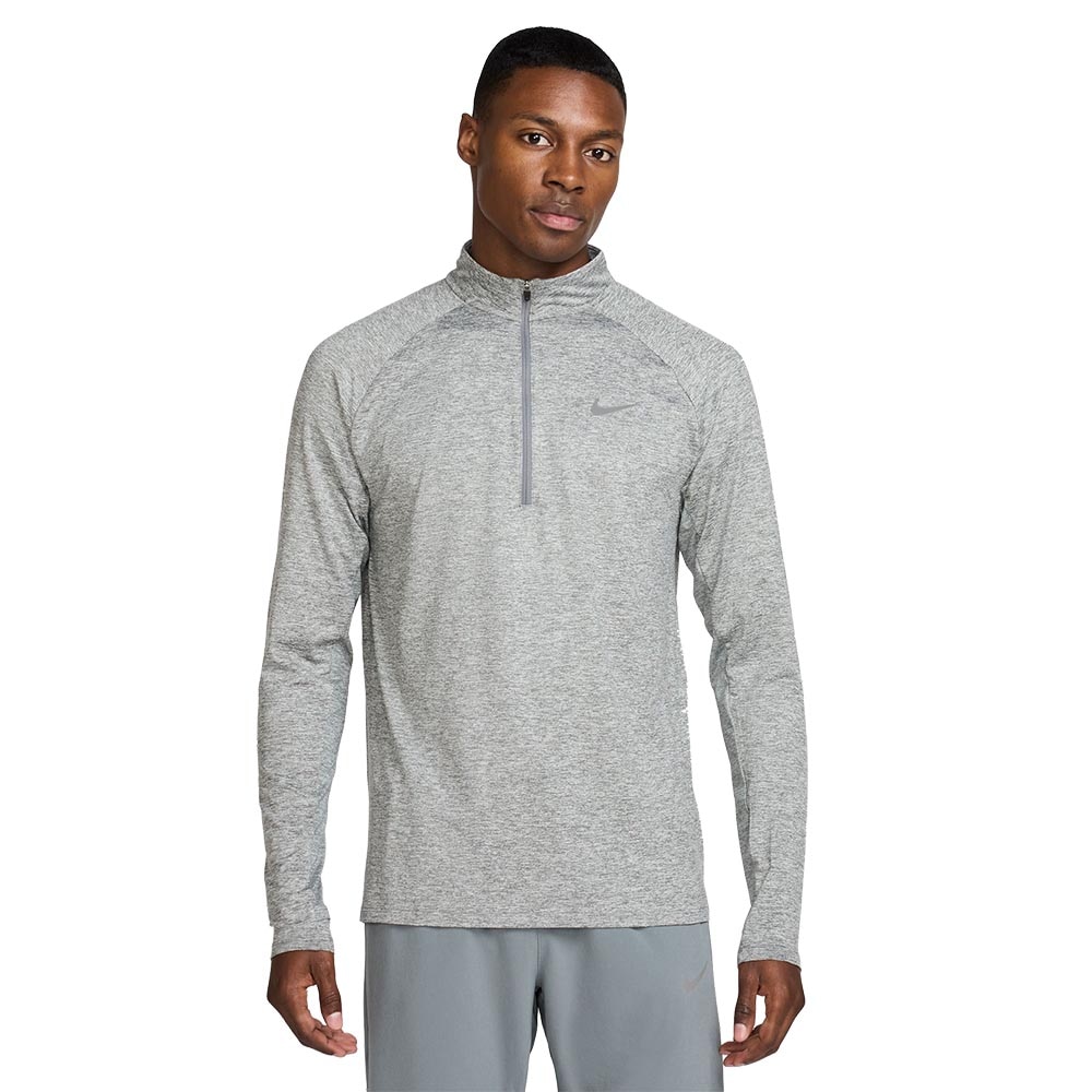 Nike Dri-Fit Stride Half-Zip Langermet Trøye Herre Grå