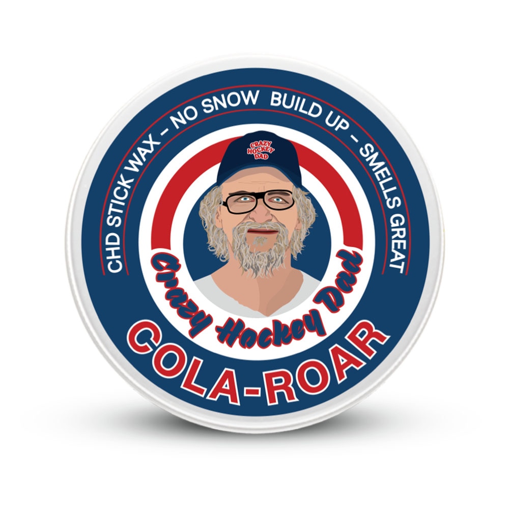 Crazy Hockey Dad Cola-Roar Køllevoks 