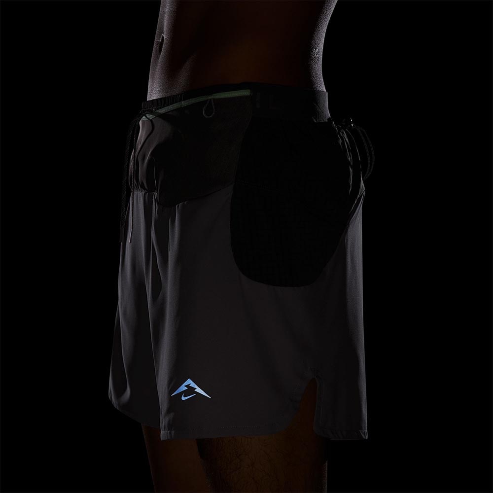 Nike Dri-Fit ADV Trail Second Sunrise Løpeshorts Herre Grå/Beige