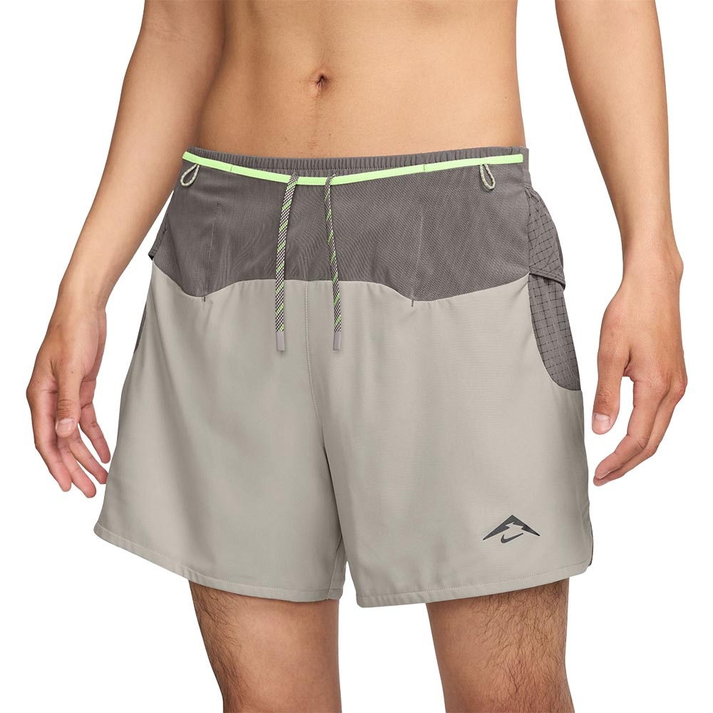 Nike Dri-Fit ADV Trail Second Sunrise Løpeshorts Herre Grå/Beige