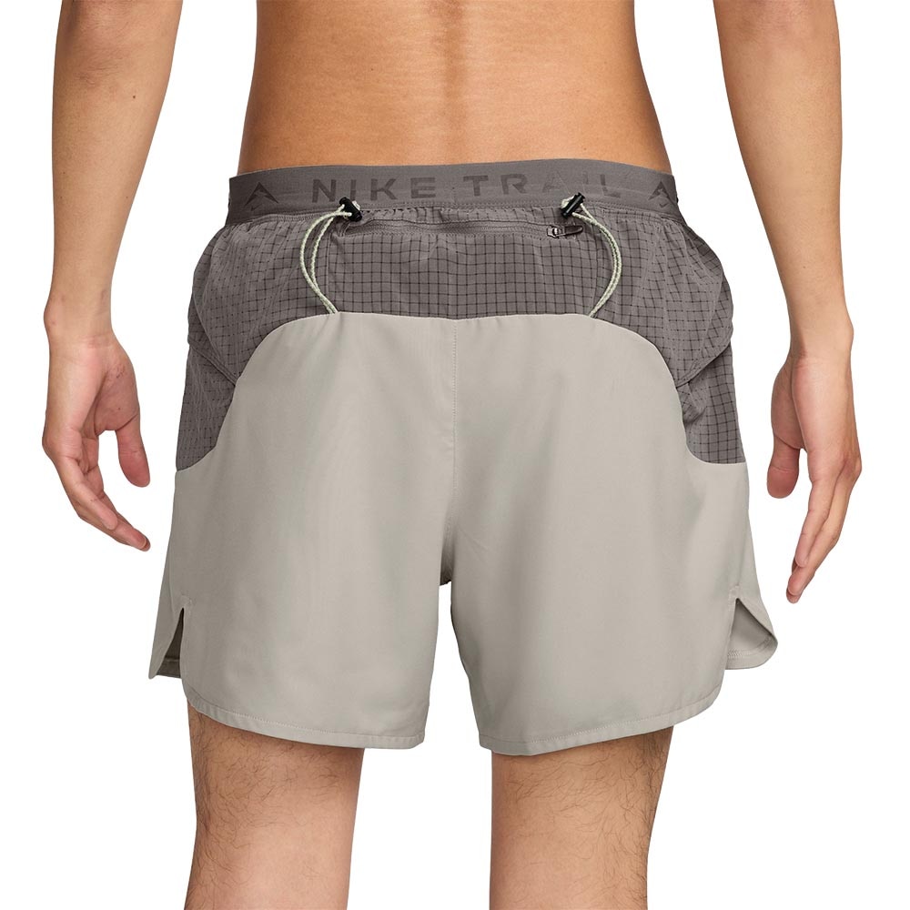 Nike Dri-Fit ADV Trail Second Sunrise Løpeshorts Herre Grå/Beige