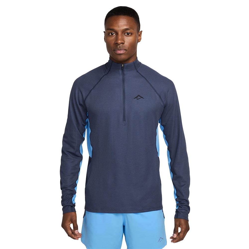 Nike Dri-Fit Trail Midlayer Half-Zip Herre Marine/Blå