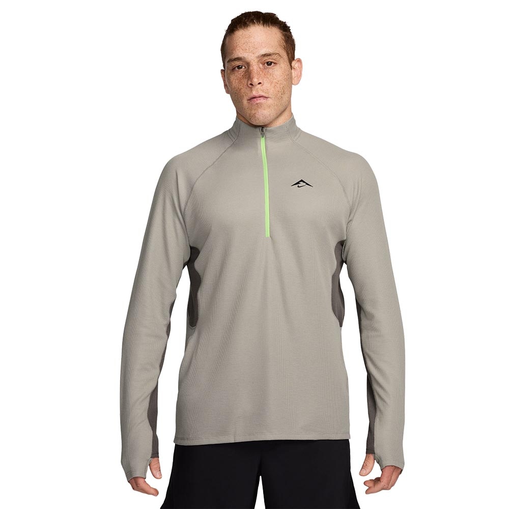 Nike Dri-Fit Trail Midlayer Half-Zip Herre Grå/Beige