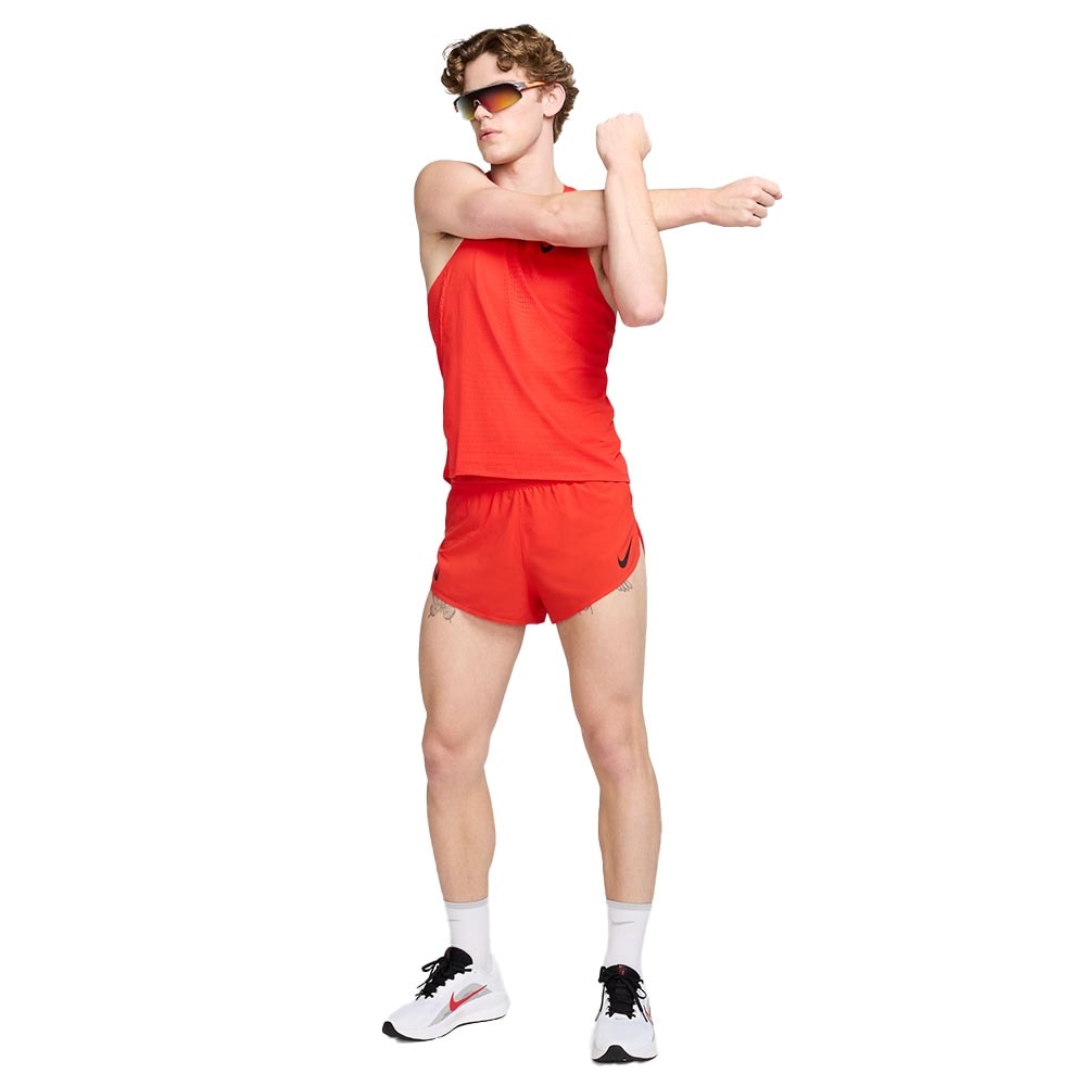 Nike AeroSwift Dri-Fit ADV 2" Løpeshorts Herre Rød