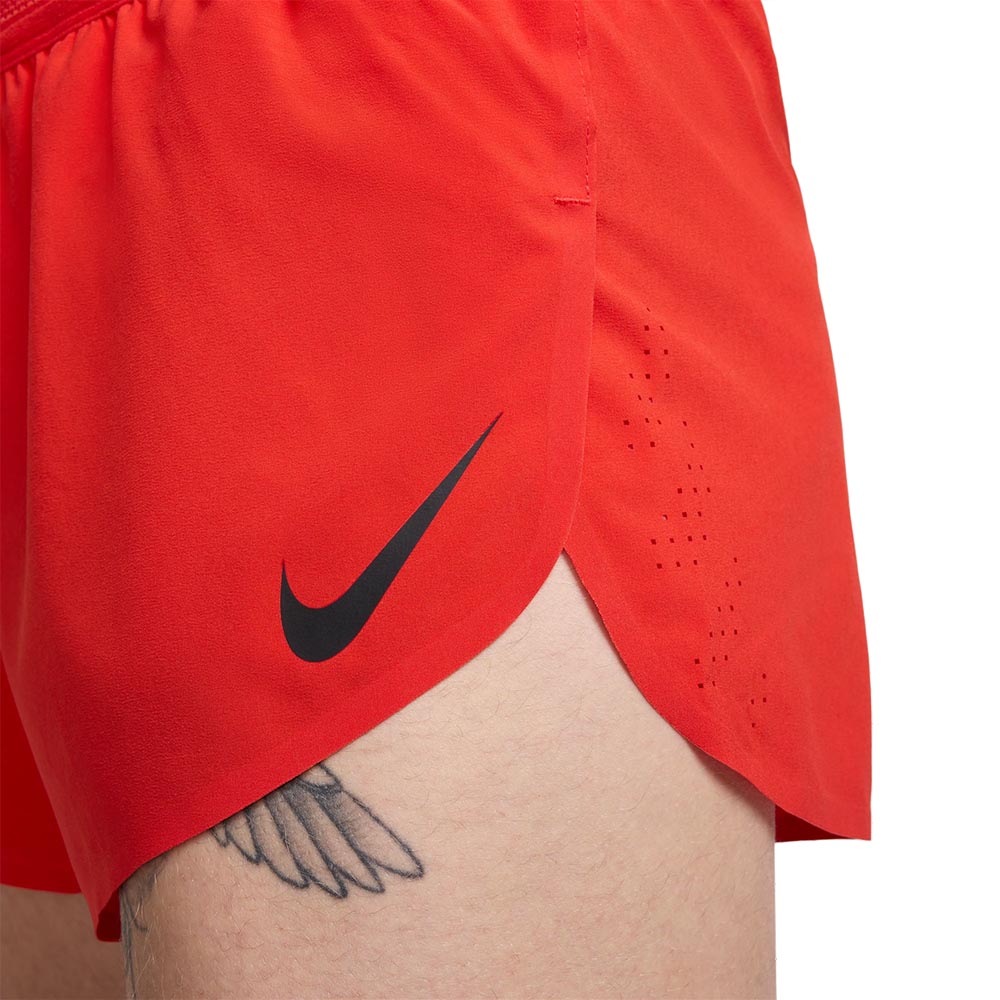 Nike AeroSwift Dri-Fit ADV 2" Løpeshorts Herre Rød