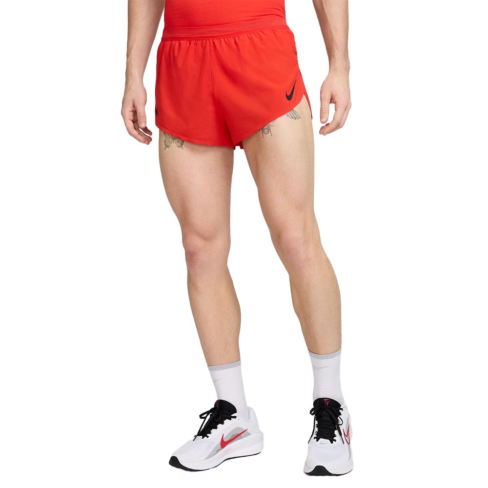 Nike AeroSwift Dri-Fit ADV 2" Løpeshorts Herre Rød