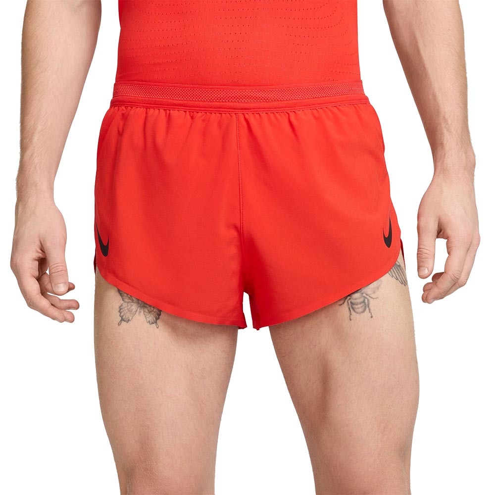 Nike AeroSwift Dri-Fit ADV 2" Løpeshorts Herre Rød