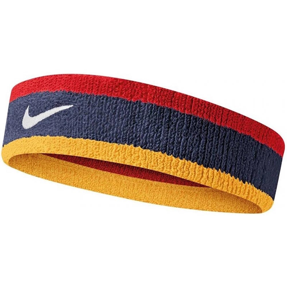 Nike Swoosh Headband Marine/Rød/Oransje