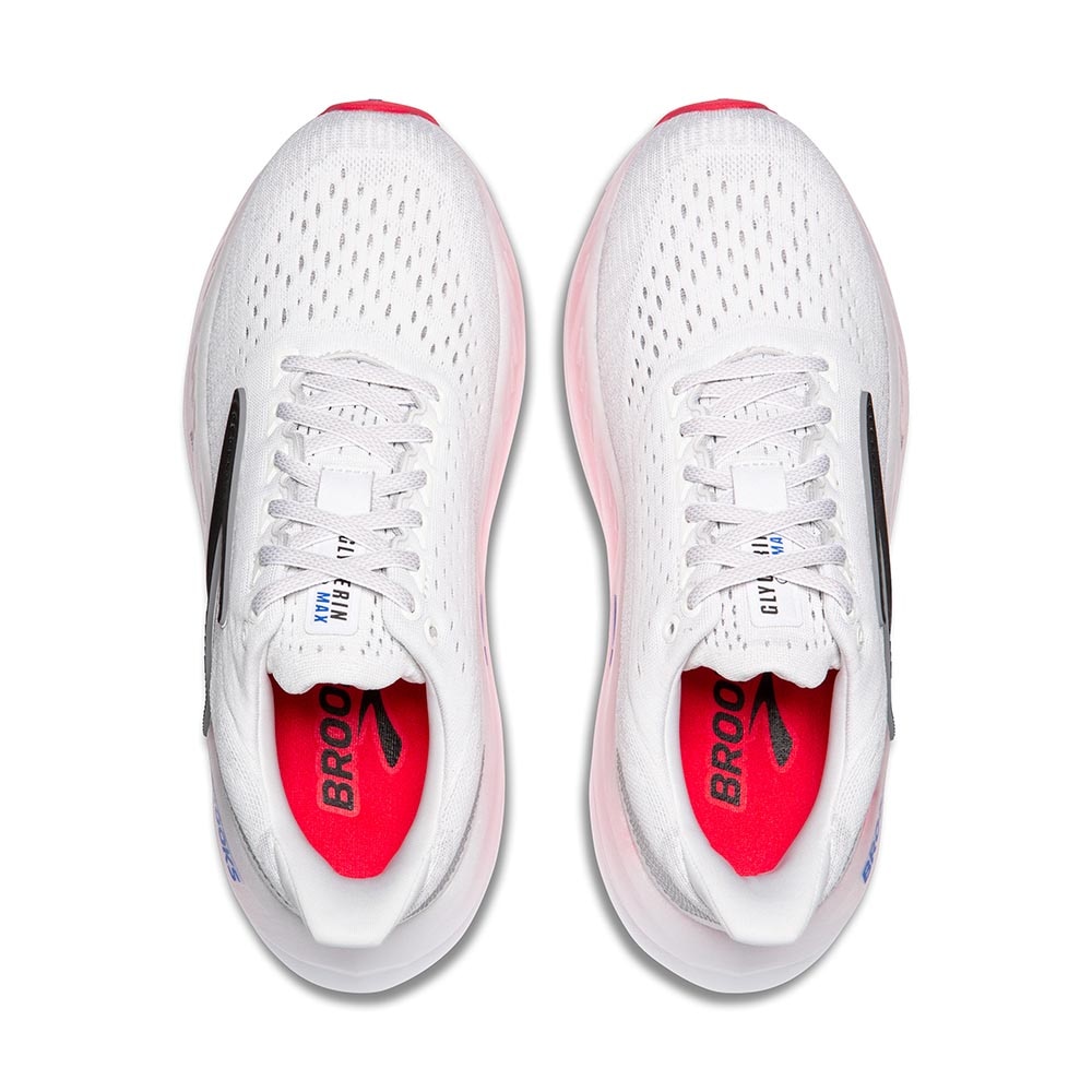 Brooks Glycerin Max Joggesko Dame Hvit/Rosa