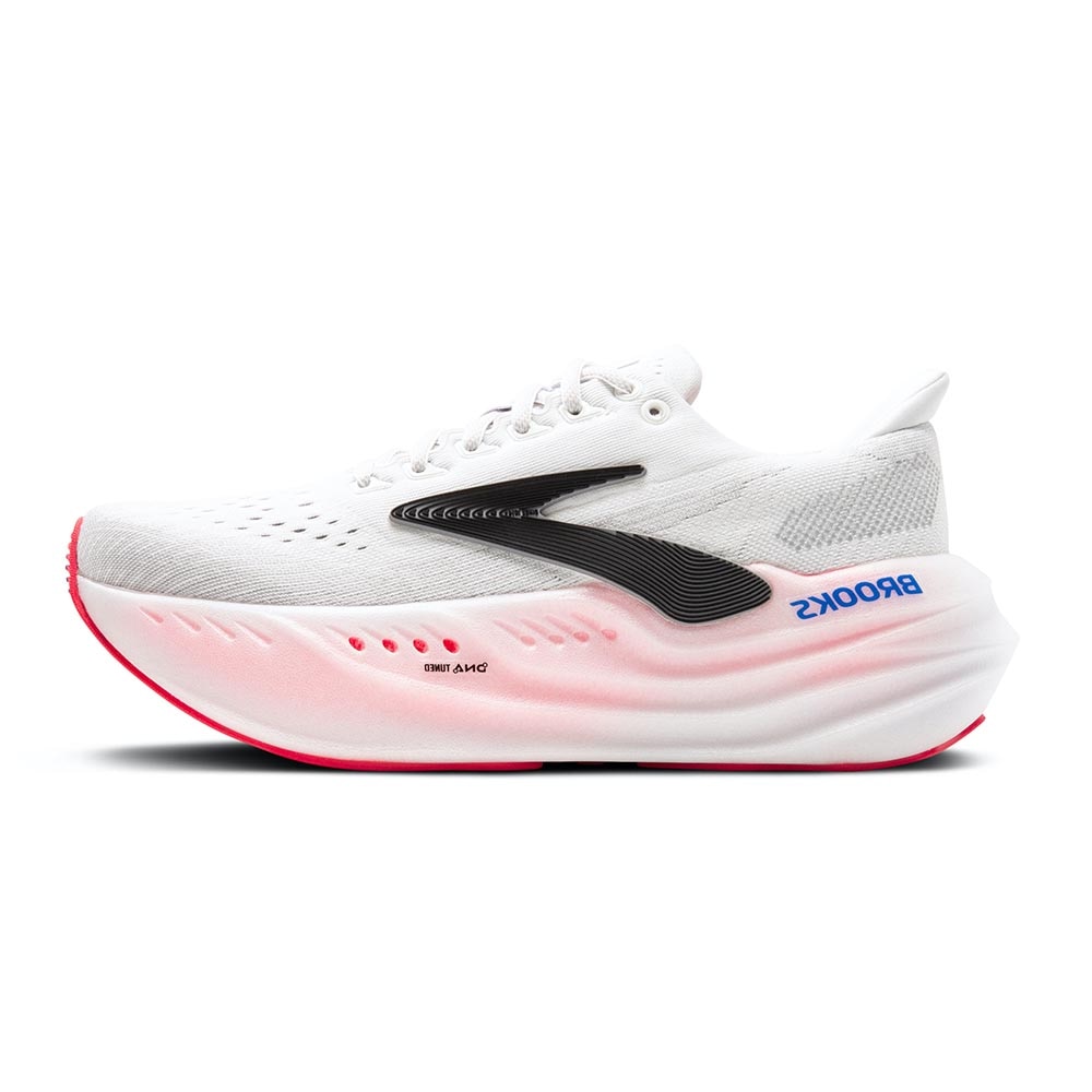 Brooks Glycerin Max Joggesko Dame Hvit/Rosa