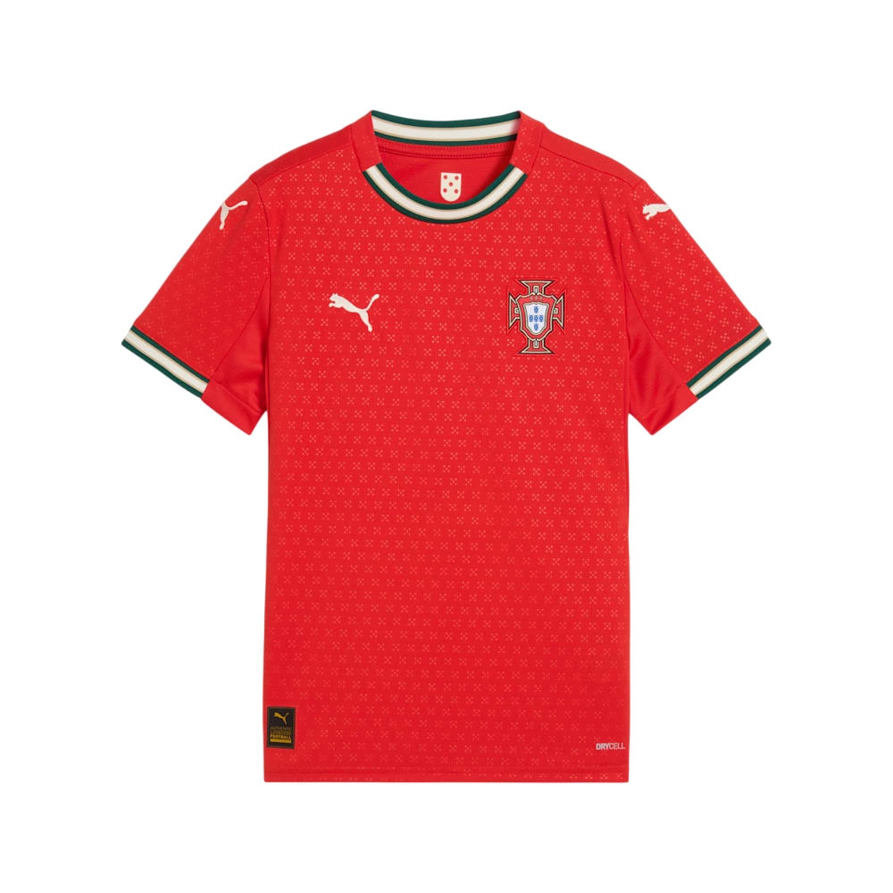 Puma Portugal Fotballdrakt 2025 Barn Hjemme