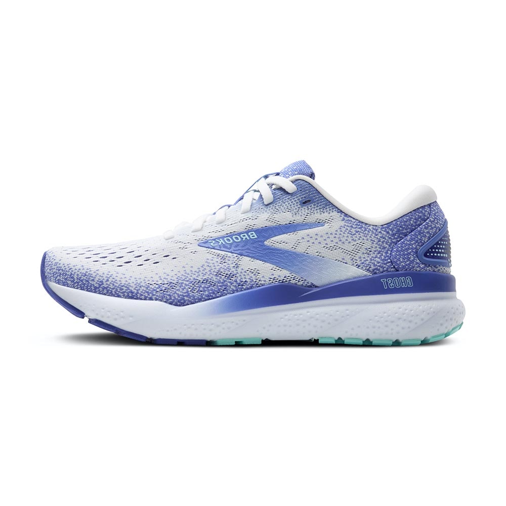 Brooks Ghost 16 Joggesko Dame Hvit/Lilla