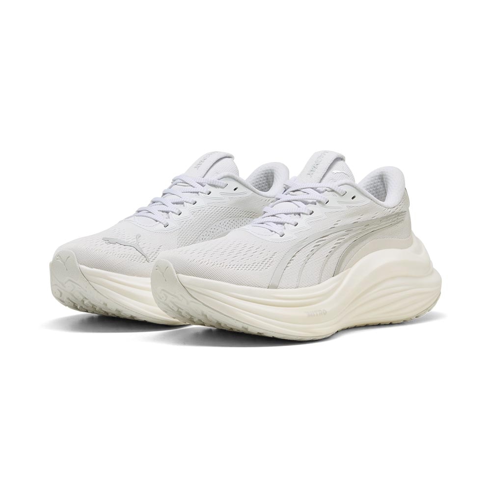 Puma MagMax Nitro Joggesko Dame Hvit