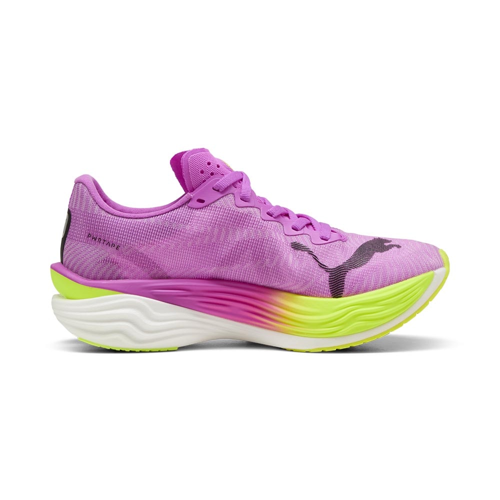 Puma Deviate Nitro Elite 3 Joggesko Dame Lilla/Grønn