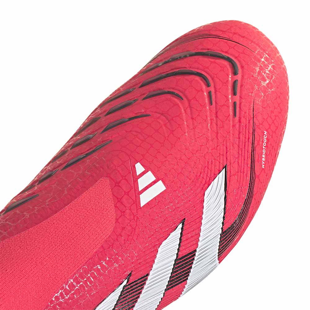 Adidas Predator Elite AG Laceless Fotballsko Pure Victory