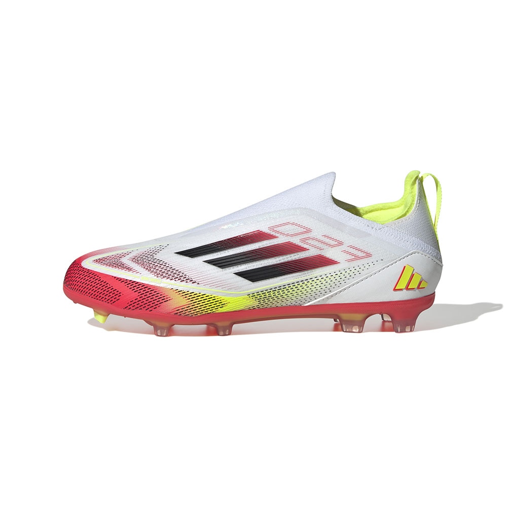 Adidas F50 Elite Laceless FG Fotballsko Barn Pure Victory