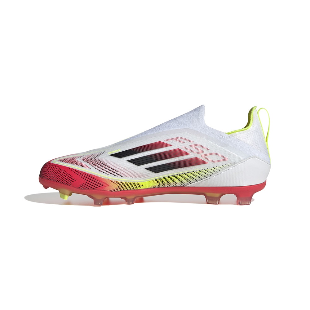 Adidas F50 Elite Laceless FG Fotballsko Barn Pure Victory