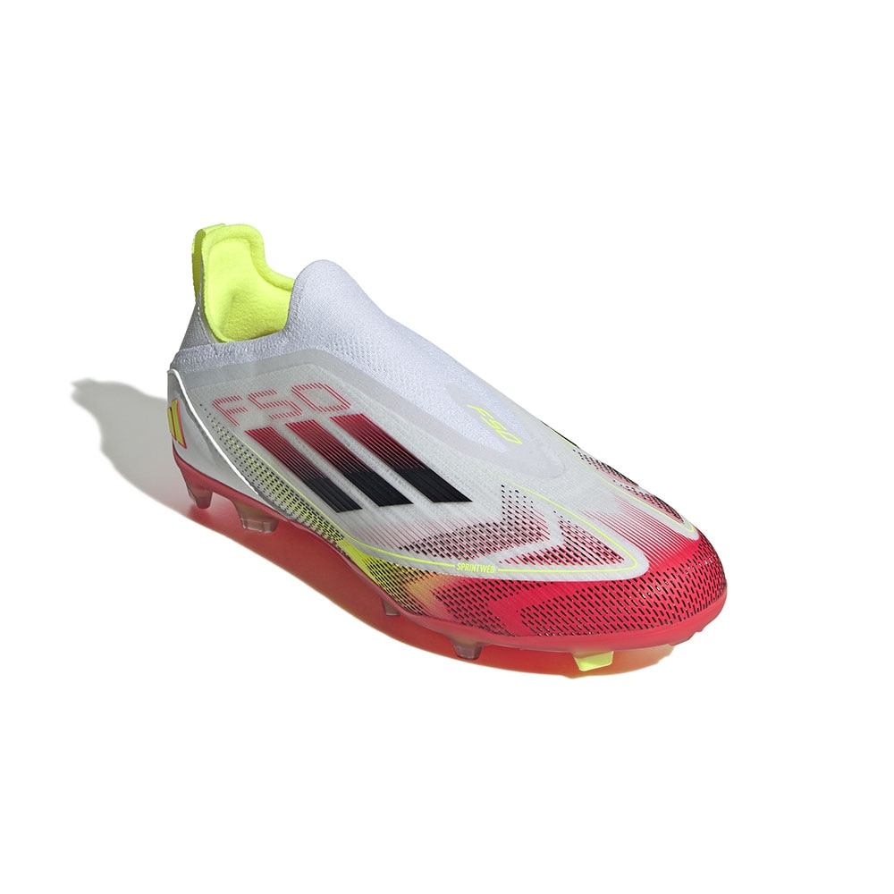 Adidas F50 Elite Laceless FG Fotballsko Barn Pure Victory