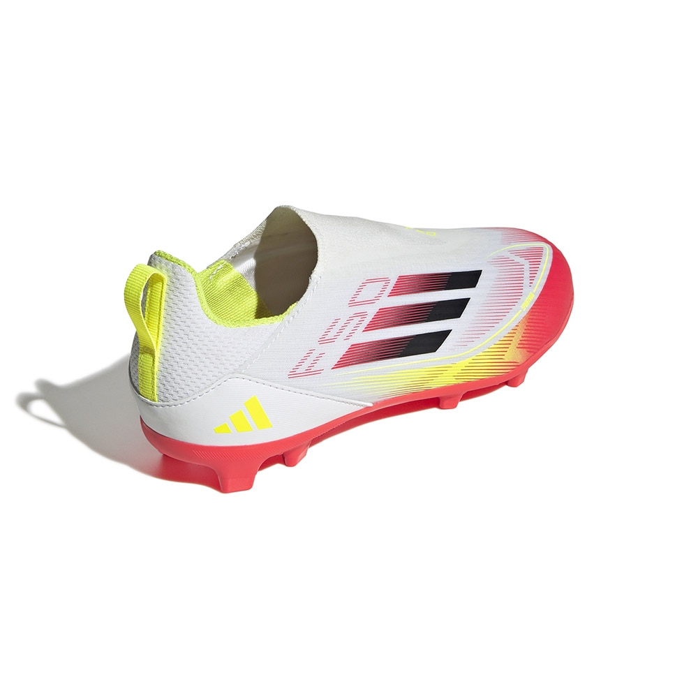 Adidas F50 League Laceless FG/MG Fotballsko Barn Pure Victory