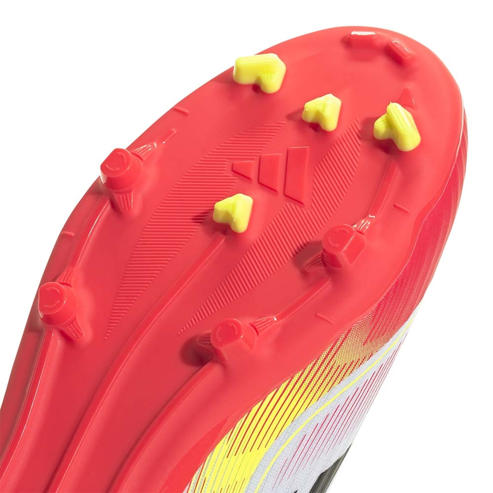 Adidas F50 League Laceless FG/MG Fotballsko Barn Pure Victory