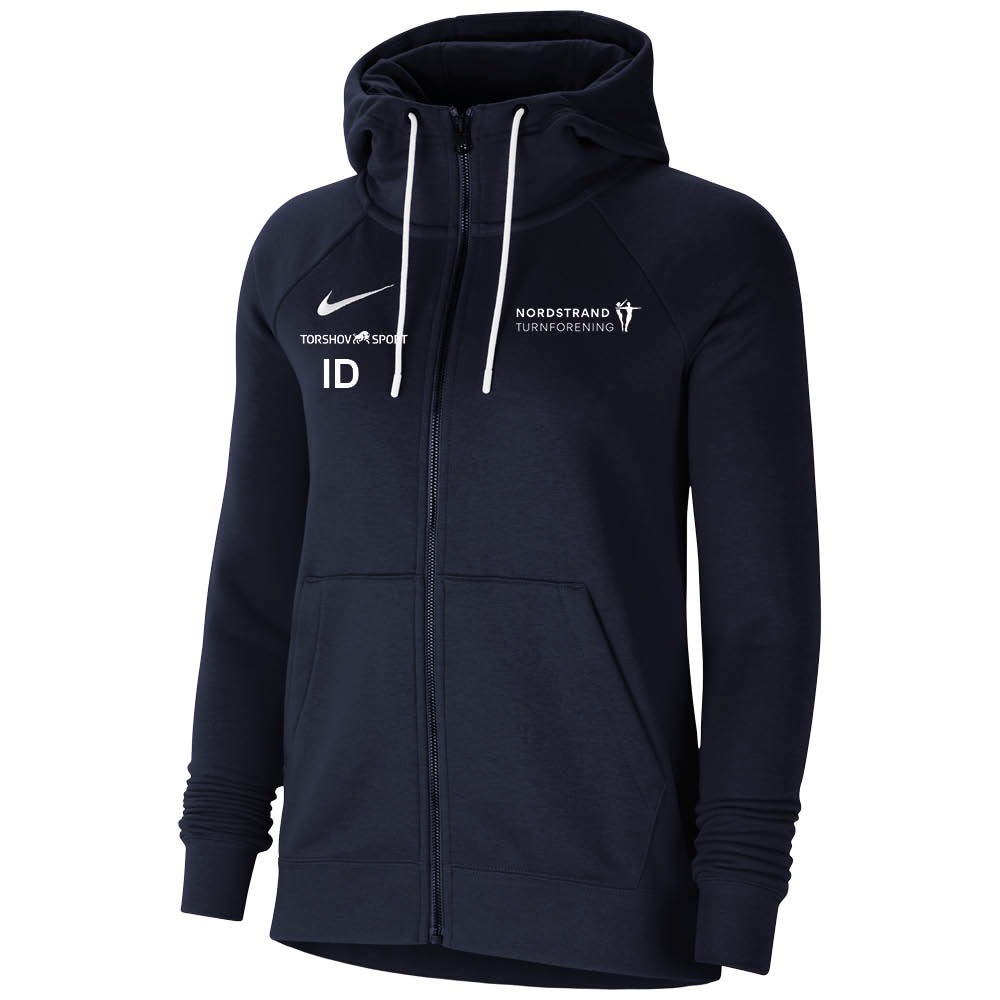 Nike Nordstrand Turnforening Full-Zip Hettegenser Dame Marine