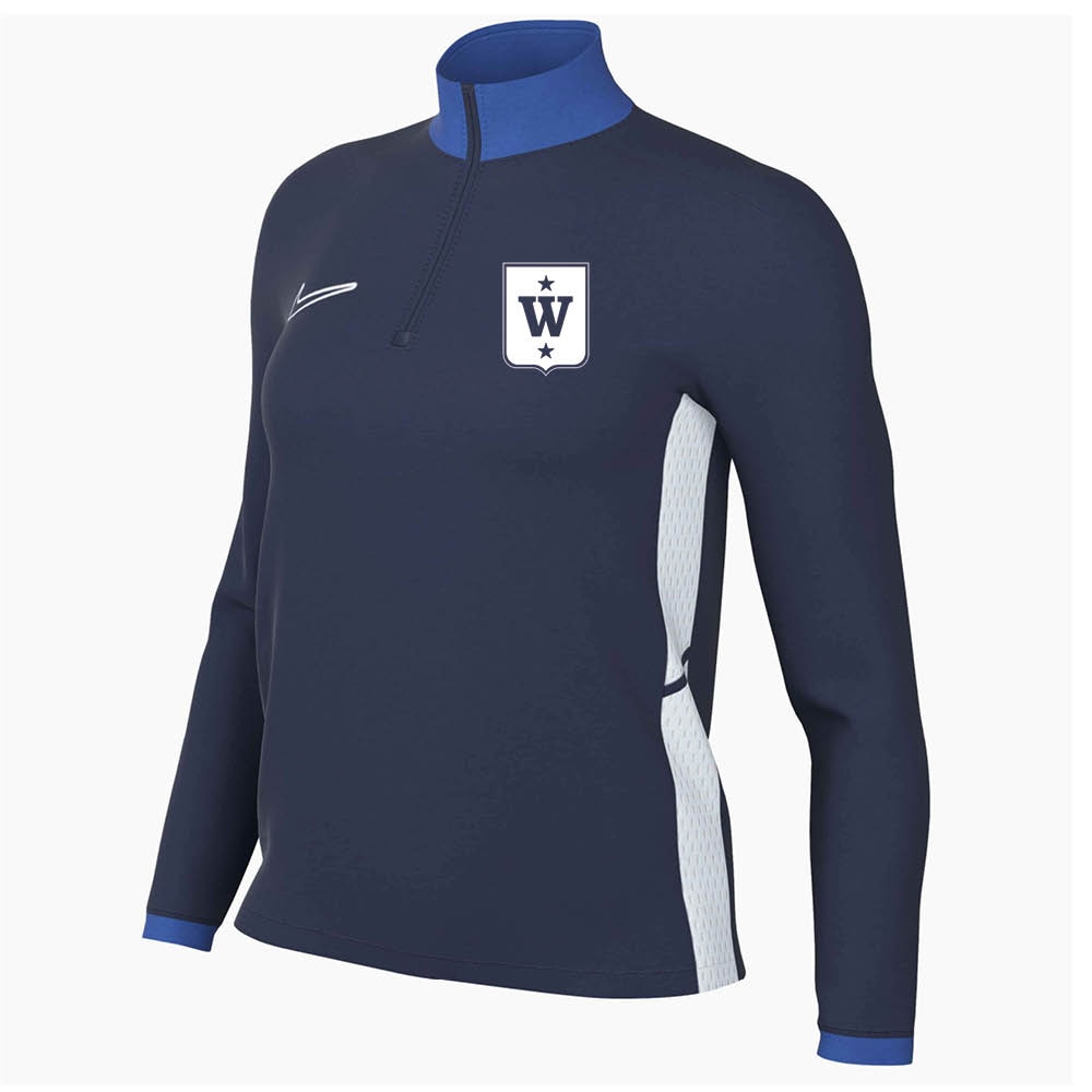 Nike WANG Toppidrett Treningsgenser Dame Marine/Hvit