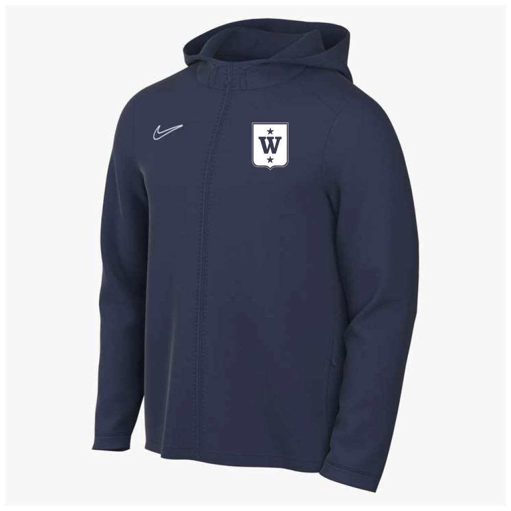 Nike Wang Toppidrett Regnjakke Marine/Hvit