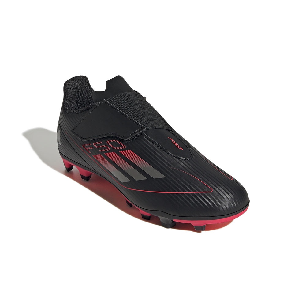 Adidas F50 Club FG/MG Laceless Fotballsko Barn Stealth Victory